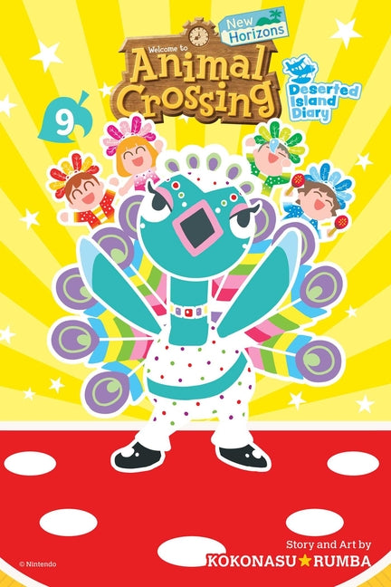 Book cover for Animal Crossing: New Horizons, Vol. 9: Deserted Island Diary