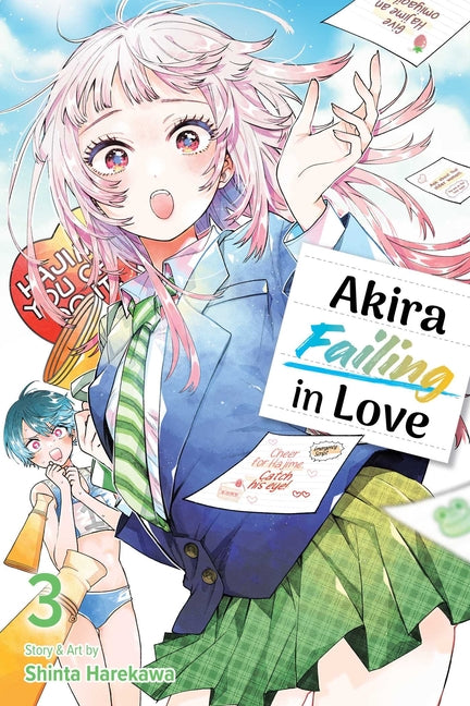Book cover for Akira Failing in Love, Vol. 3