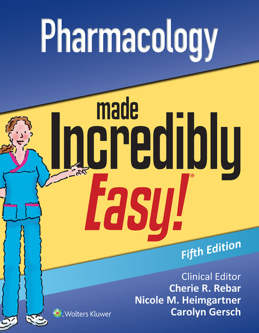 Book cover for Pharmacology Made Incredibly Easy