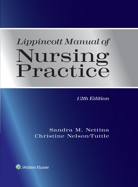 Book cover for Lippincott Manual of Nursing Practice