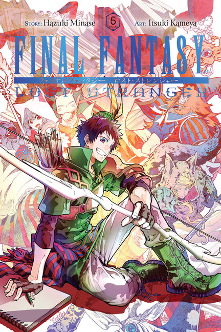Book cover for Final Fantasy Lost Stranger Vo5