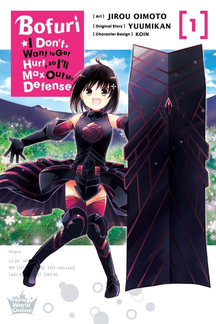 Book cover for Bofuri: I Don't Want to Get Hurt, So I'll Max Out My Defense., Vol. 1 (Manga)