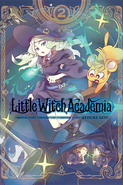 Book cover for Little Witch Academia, Vol. 2 (Manga)
