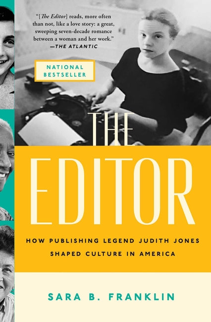 Book cover for Editor: How Publishing Legend Judith Jones Shaped Culture in America
