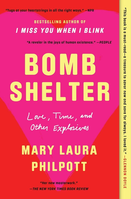 Book cover for Bomb Shelter: Love, Time, and Other Explosives