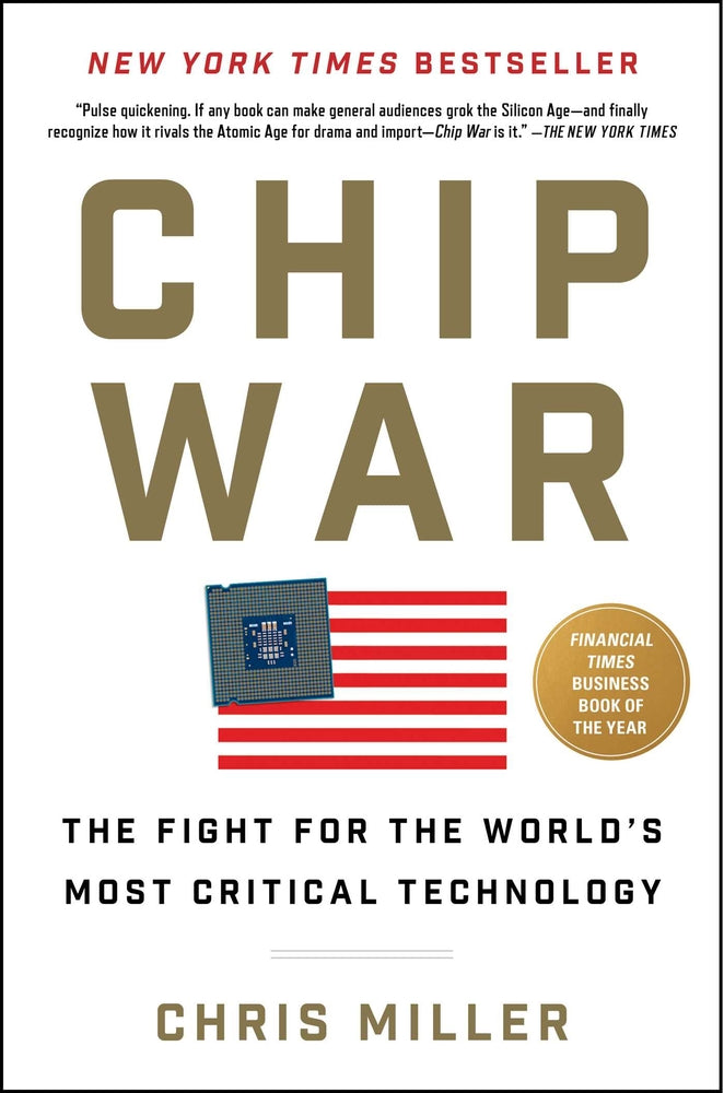 Book cover for Chip War: The Fight for the World's Most Critical Technology