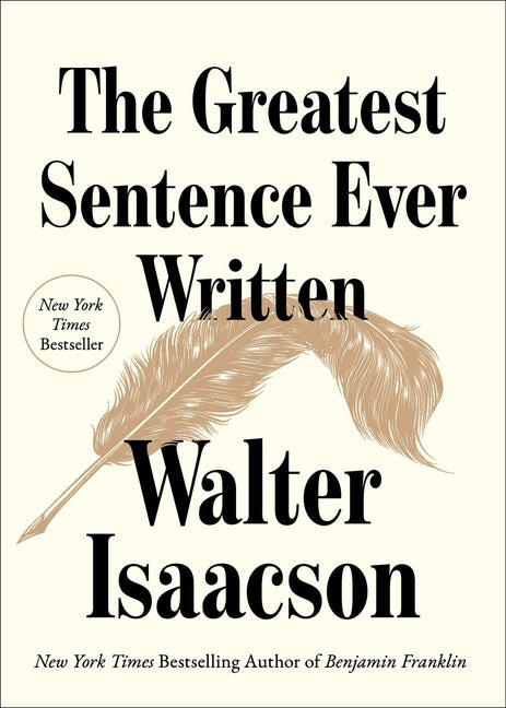 Book cover for Greatest Sentence Ever Written