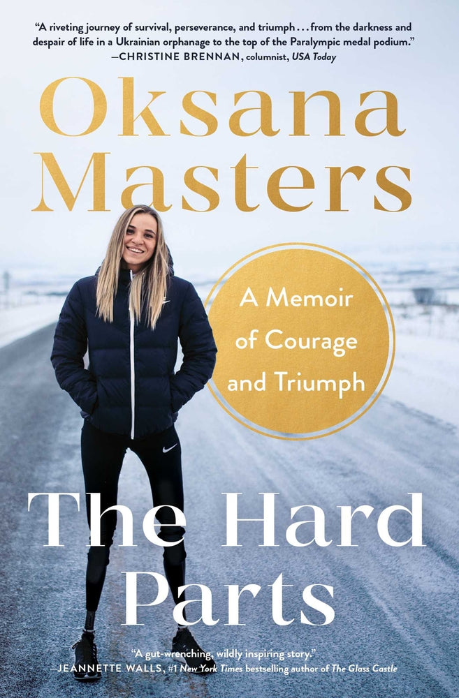 Book cover for The Hard Parts: A Memoir of Courage and Triumph