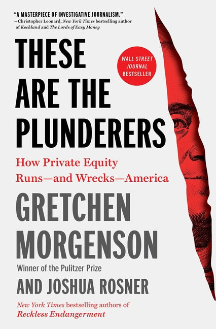 Book cover for These Are the Plunderers: How Private Equity Runs--And Wrecks--America