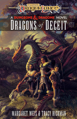 Book cover for Dragons of Deceit: Dragonlance Destinies: Volume 1