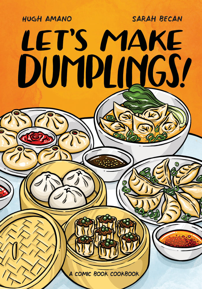Book cover for Let's Make Dumplings!: A Comic Book Cookbook
