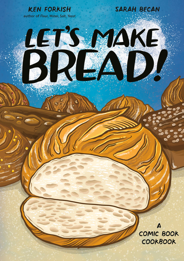 Book cover for Let's Make Bread!: A Comic Book Cookbook