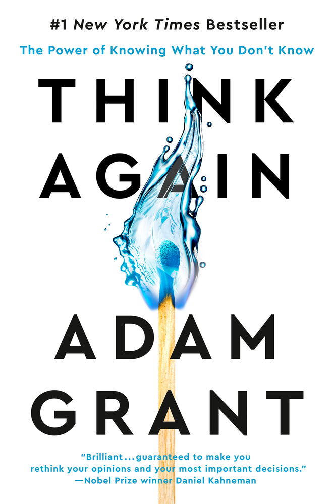 Book cover for Think Again: The Power of Knowing What You Don't Know