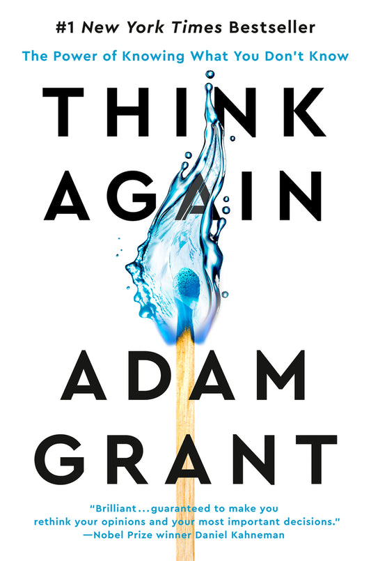 Book cover for Think Again: The Power of Knowing What You Don't Know