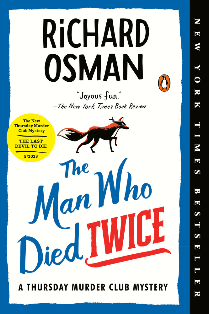 Book cover for The Man Who Died Twice: A Thursday Murder Club Mystery
