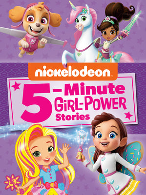 Book cover for Nickelodeon 5-Minute Girl-Power Stories (Nickelodeon)