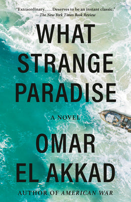 Book cover for What Strange Paradise