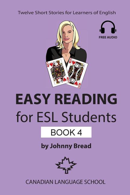 Book cover for Easy Reading for ESL Students - Book 4: Twelve Short Stories for Learners of English