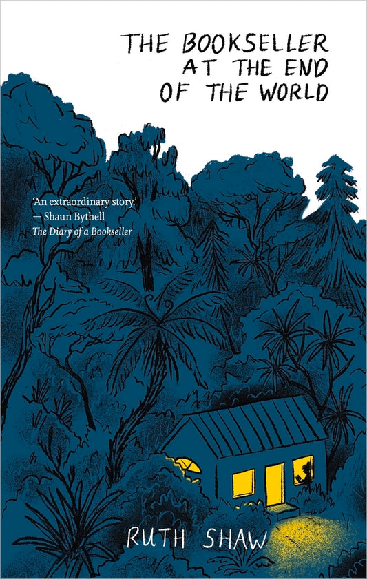 Book cover for The Bookseller at the End of the World