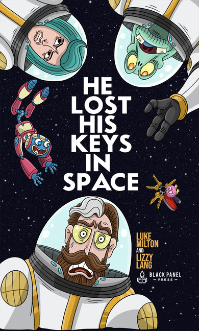 Book cover for He Lost His Keys in Space