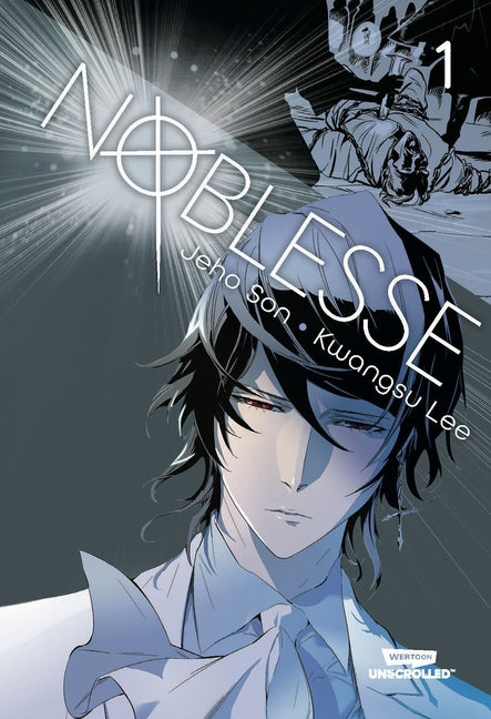 Book cover for Noblesse Volume One: A Webtoon Unscrolled Graphic Novel