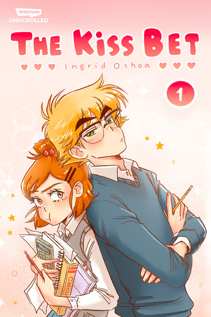 Book cover for Kiss Bet Volume One: A Webtoon Unscrolled Graphic Novel