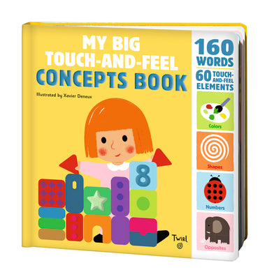Book cover for My Big Touch-And-Feel Concepts Book
