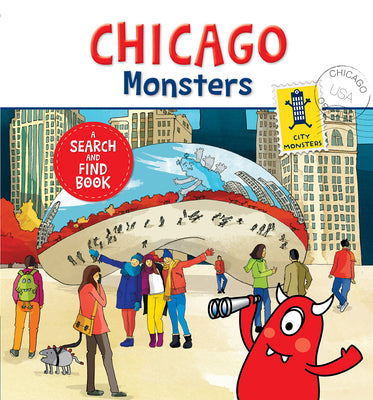 Book cover for Chicago Monsters: A Search-And-Find Book