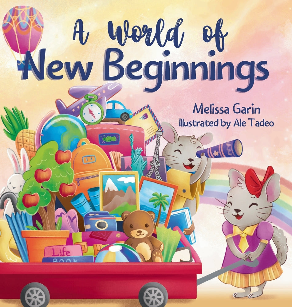 Book cover for A World of New Beginnings: A Rhyming Journey about change, resilience and starting over