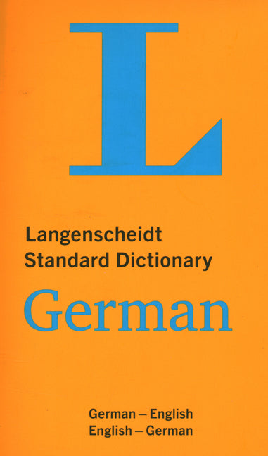 Book cover for Langenscheidt Standard Dictionary German
