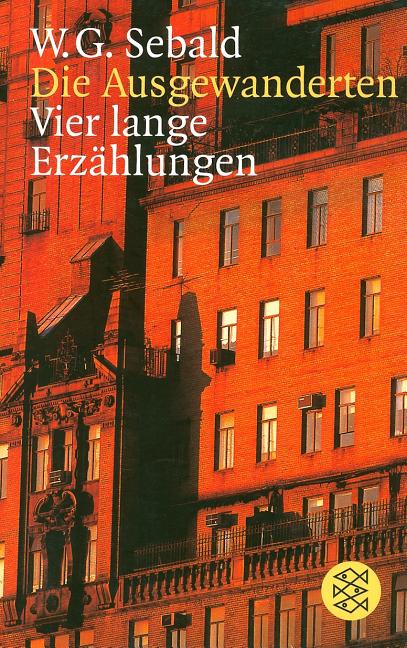 Book cover for Die Ausgewanderten: Vier Lange Erzahlungen = Vertigo