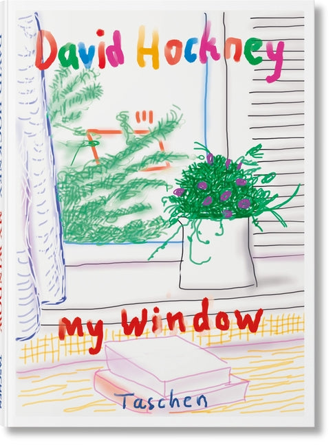 Book cover for David Hockney. My Window