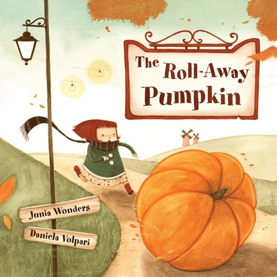 Book cover for The Roll-Away Pumpkin