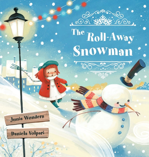 Book cover for Roll-Away Snowman