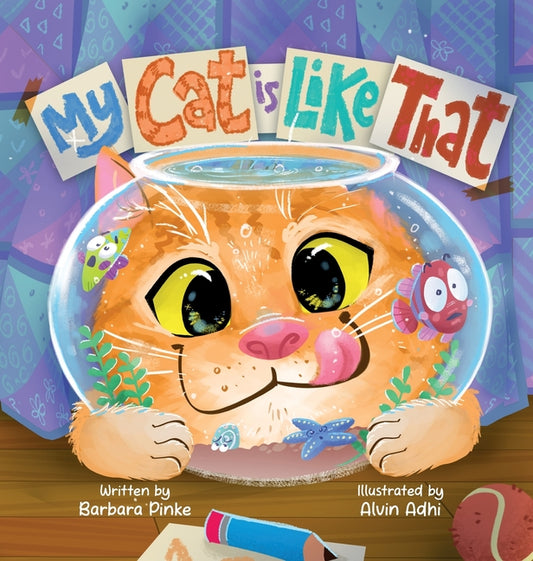 Book cover for My Cat is Like That - A Funny And Heartwarming Rhyming Picture Book For Kids: Best Friends Are Real, So Are Furry Pets