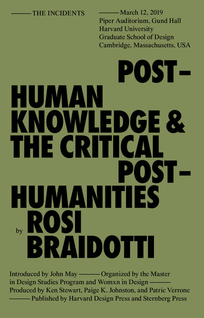 Book cover for Posthuman Knowledge and the Critical Posthumanities