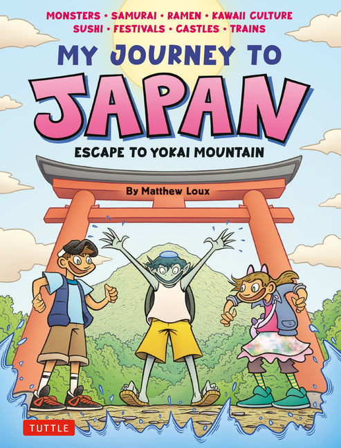 Book cover for My Journey to Japan: Escape to Yokai Mountain