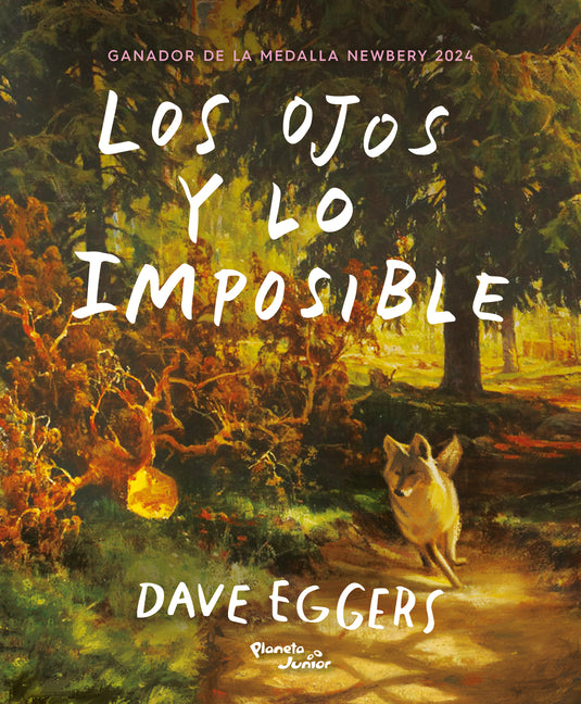 Book cover for Los Ojos Y Lo Imposible. Ganador de la Medalla Newbery / The Eyes and the Impossible. a Newbery Medal Winner