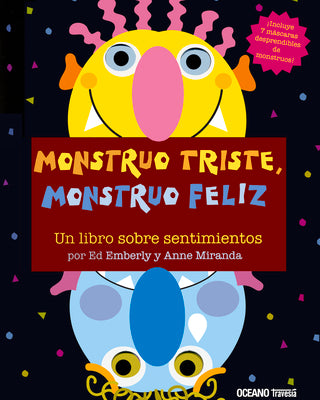 Book cover for Monstruo Triste, Monstruo Feliz