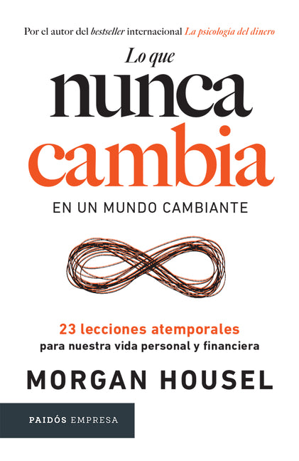 Book cover for Lo Que Nunca Cambia: 23 Lecciones Atemporales Para Nuestra Vida Personal Y Financiera / Same as Ever