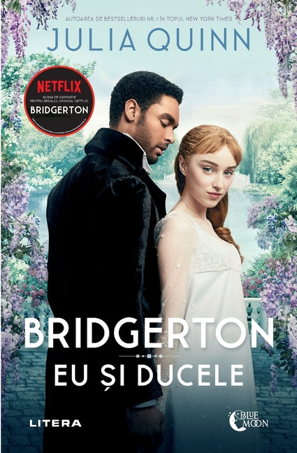 Book cover for Bridgerton. Eu si ducele