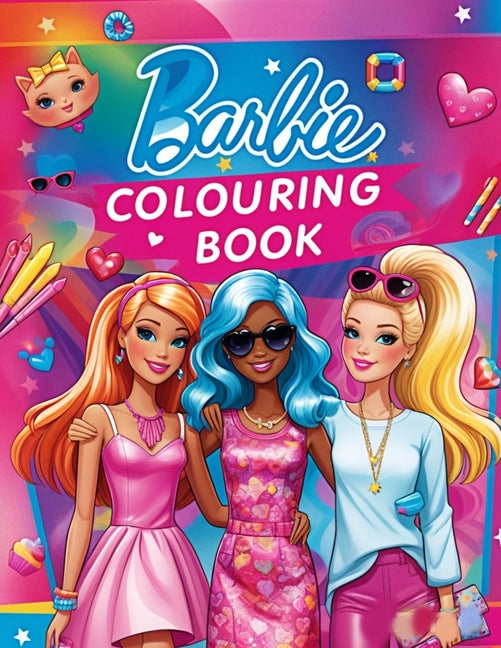 Book cover for Barbie Coloring Book