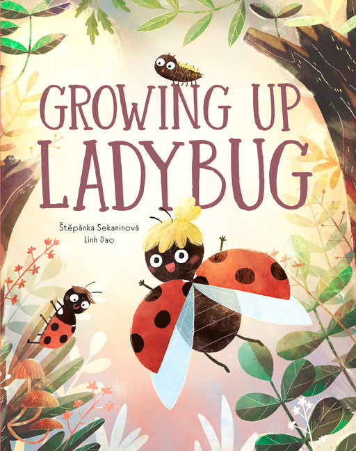 Book cover for Growing Up Ladybug
