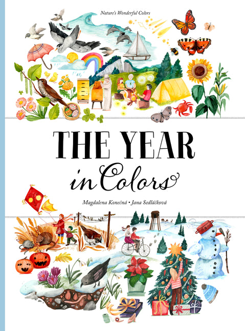 Book cover for Year in Colors