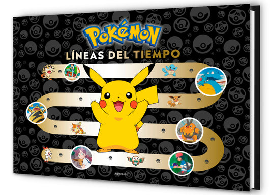 Book cover for Pokémon. Líneas del Tiempo (Colección Pokémon) / Pokémon Timelines: A Journey Through the Animated Series