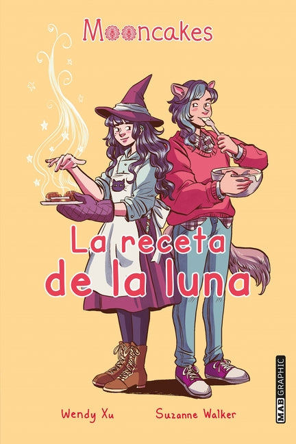 Book cover for Mooncakes. La Receta de la Luna