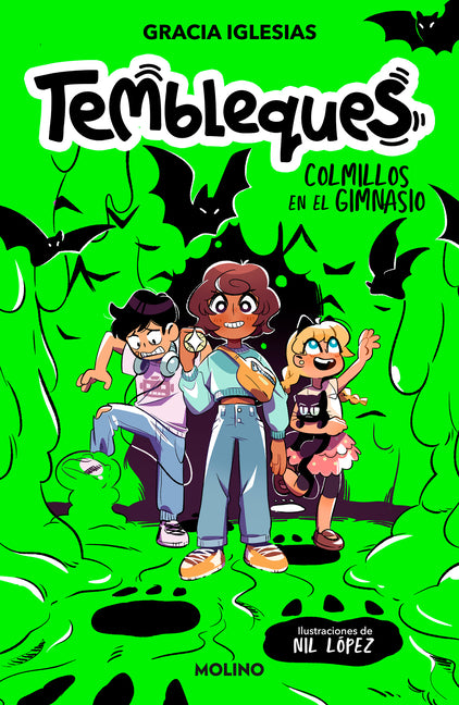Book cover for Colmillos En El Gimnasio / Fangs at the Gym