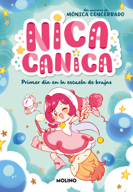 Book cover for Primer Día En La Escuela de Brujas / The First Day at Witch School