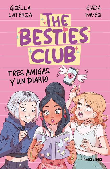 Book cover for Tres Amigas Y Un Diario / Three Friends and a Diary