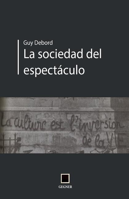 Book cover for La socidad del espectáculo